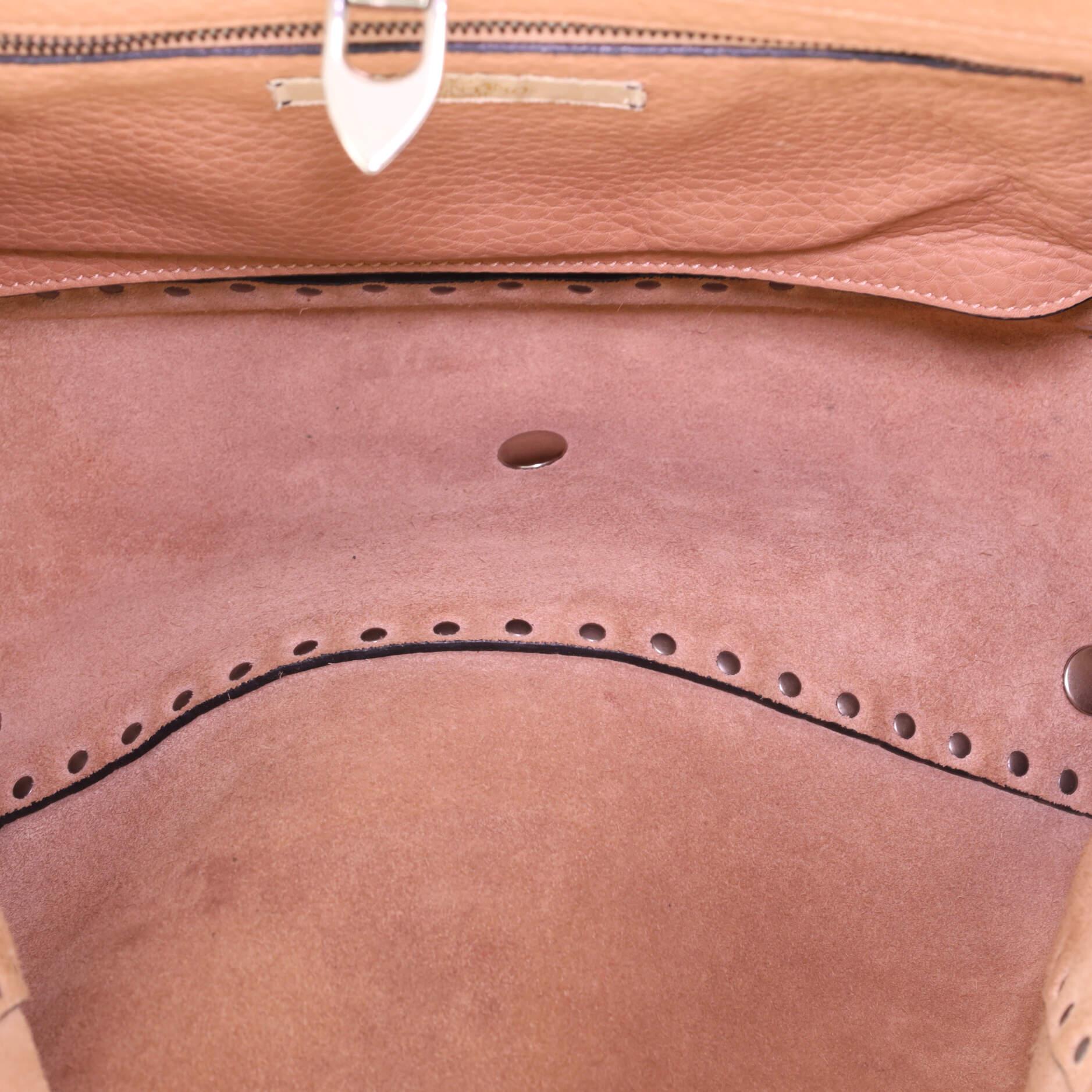 Valentino Rolling Rockstud Tragetasche aus Leder mit Cabochons Medium für Damen oder Herren
