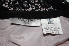 Valentino Roma Black Lace Skirt