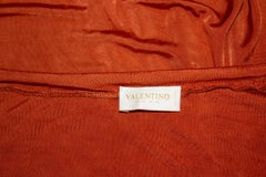 Valentino Roma Burnt Orange Top