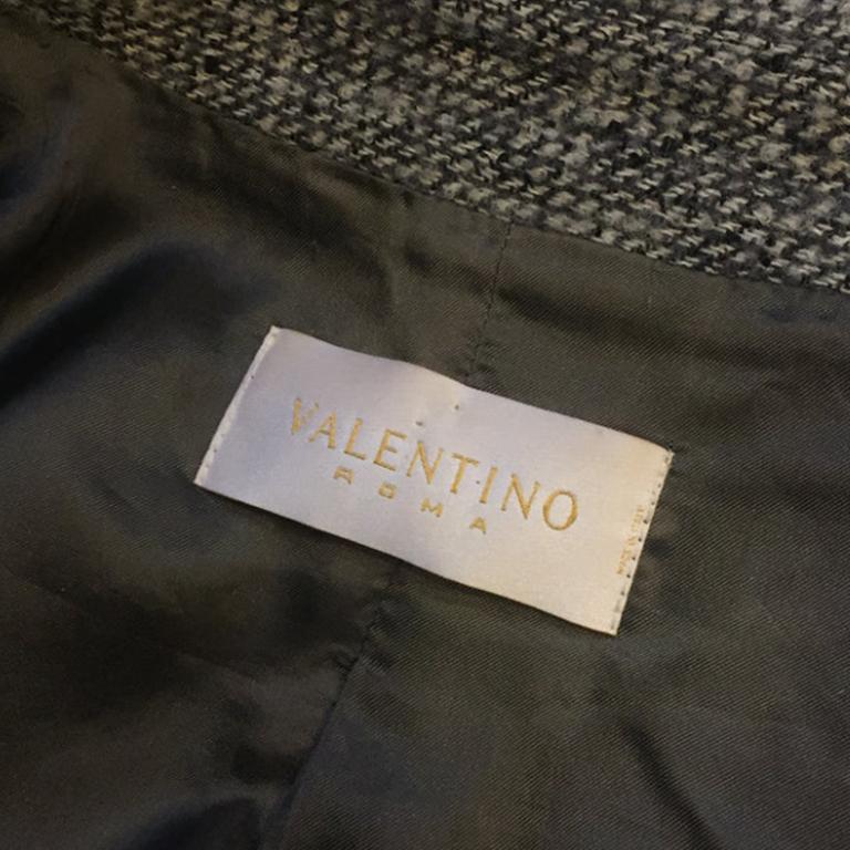 VALENTINO ROMA FW98 Grey wool suit For Sale 5
