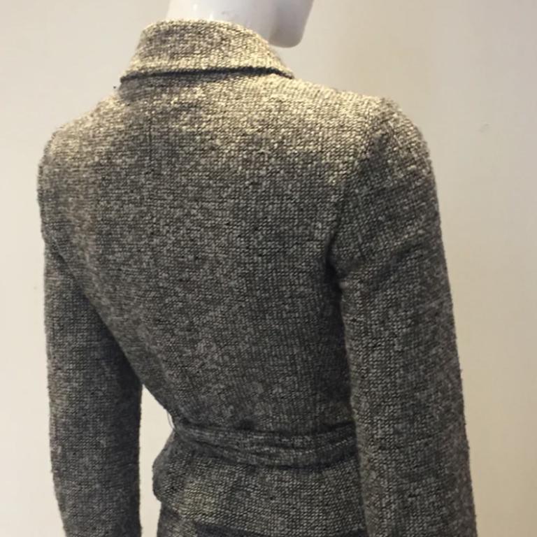 VALENTINO ROMA FW98 Grey wool suit For Sale 3