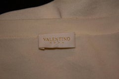 Valentino Roma Silk Knit Cardigan