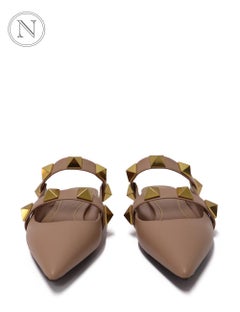 Valentino Roman EU 39 Stud Pointed Toe Mule