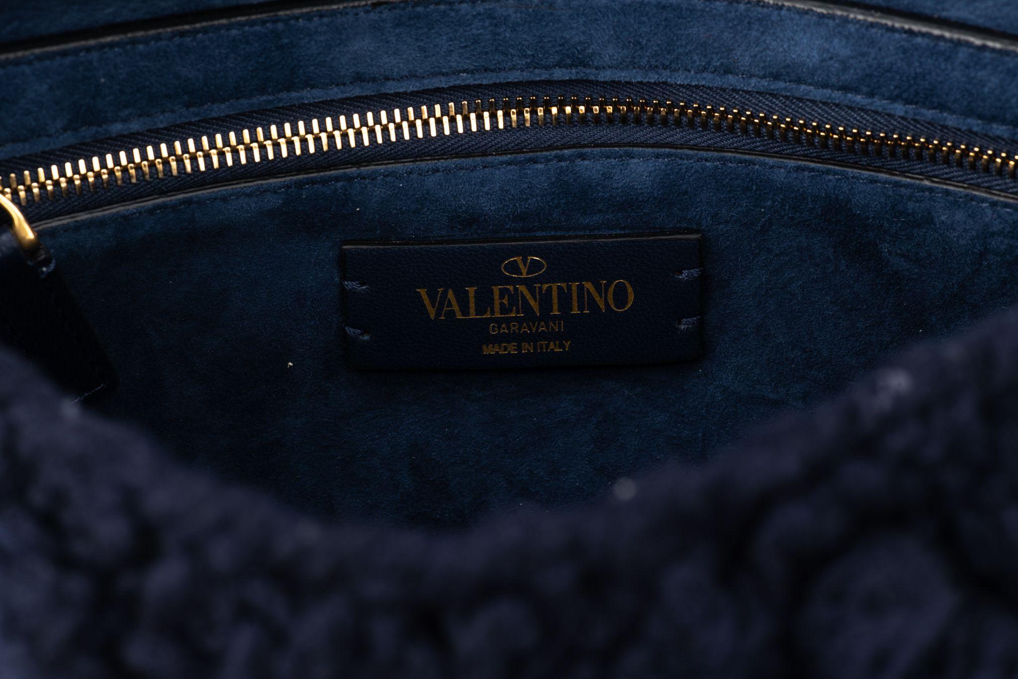 Valentino Roman Stud Knitted Bag New For Sale 2