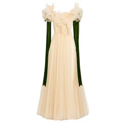 Valentino Romantic Tulle Evening Gown Spring/Summer 2018 Size 38IT