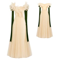 Valentino Romantic Tulle Evening Gown Spring/Summer 2018 Size 38IT