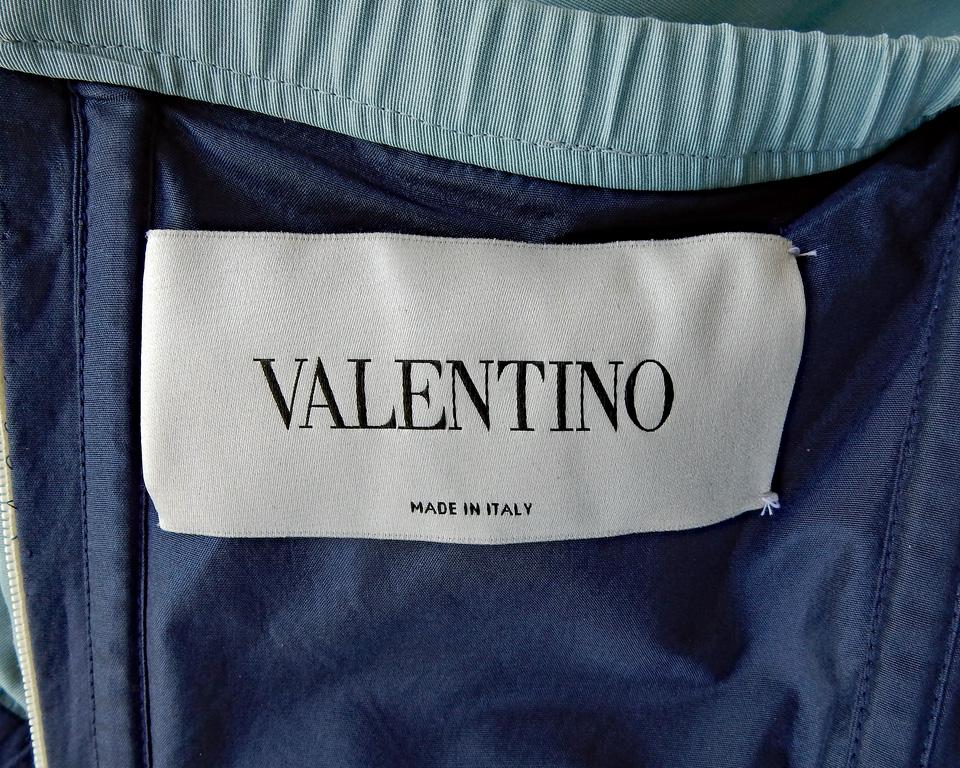 Valentino Runway Bare Shoulder Full Train Dress Gown  new! For Sale 2