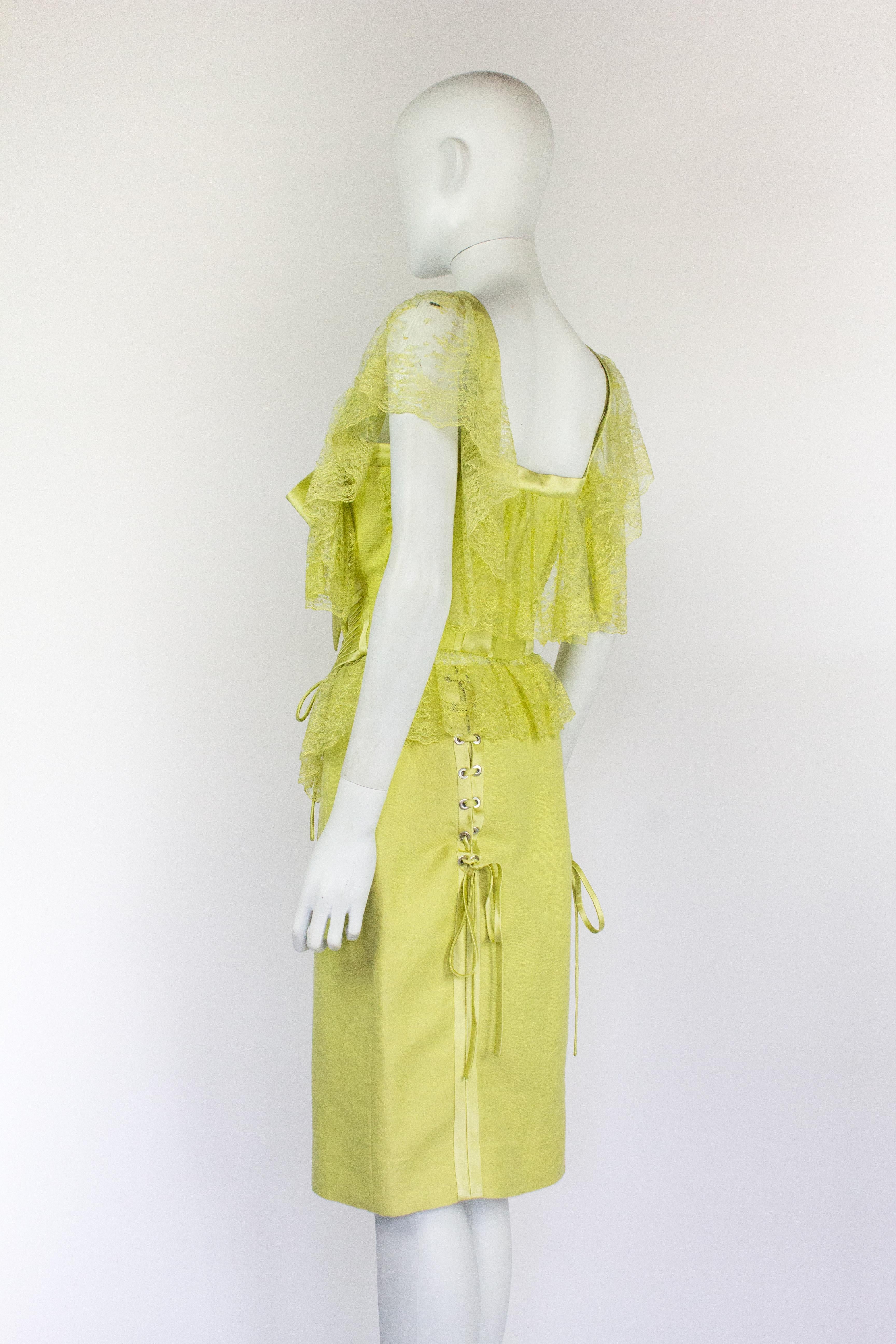 Valentino Runway Corset & Skirt, S/S 2004 For Sale 2
