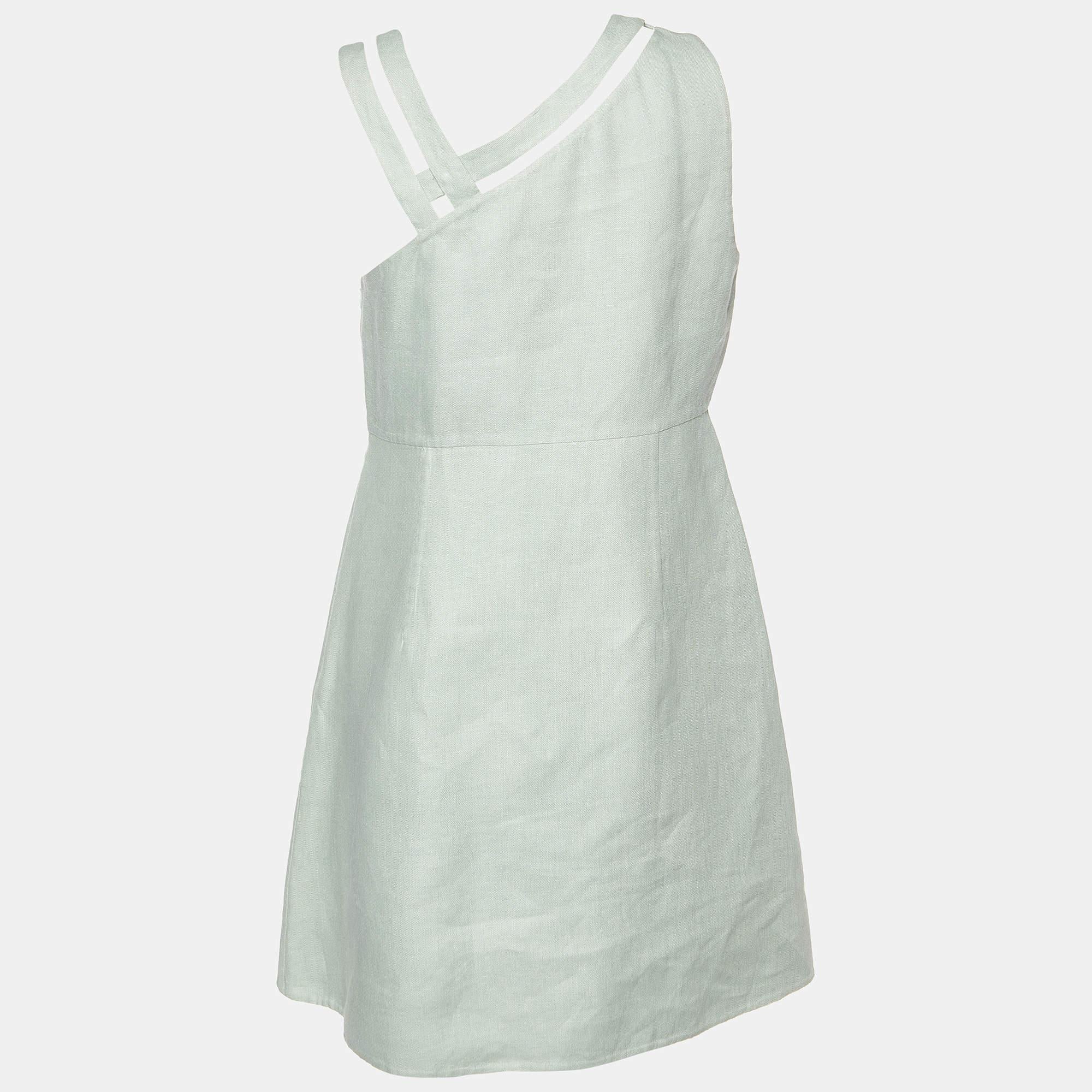 This designer dress is a chic and stylish garment that exudes elegance and sophistication. With its sleek design flattering silhouette and high quality craftsmanship this dress is perfect for any special occasion or evening event ensuring you stand