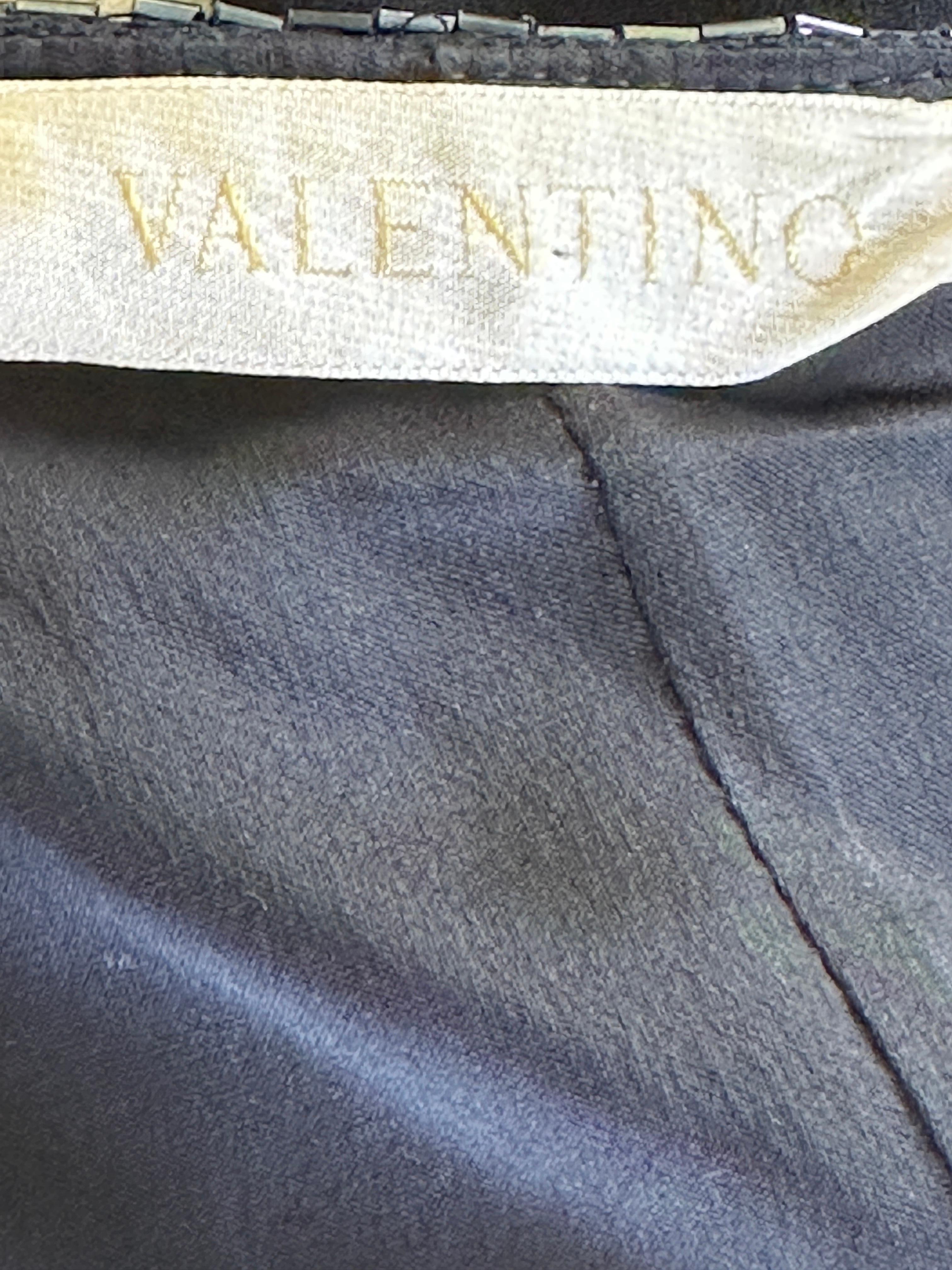 Valentino Sheer Beaded Black 