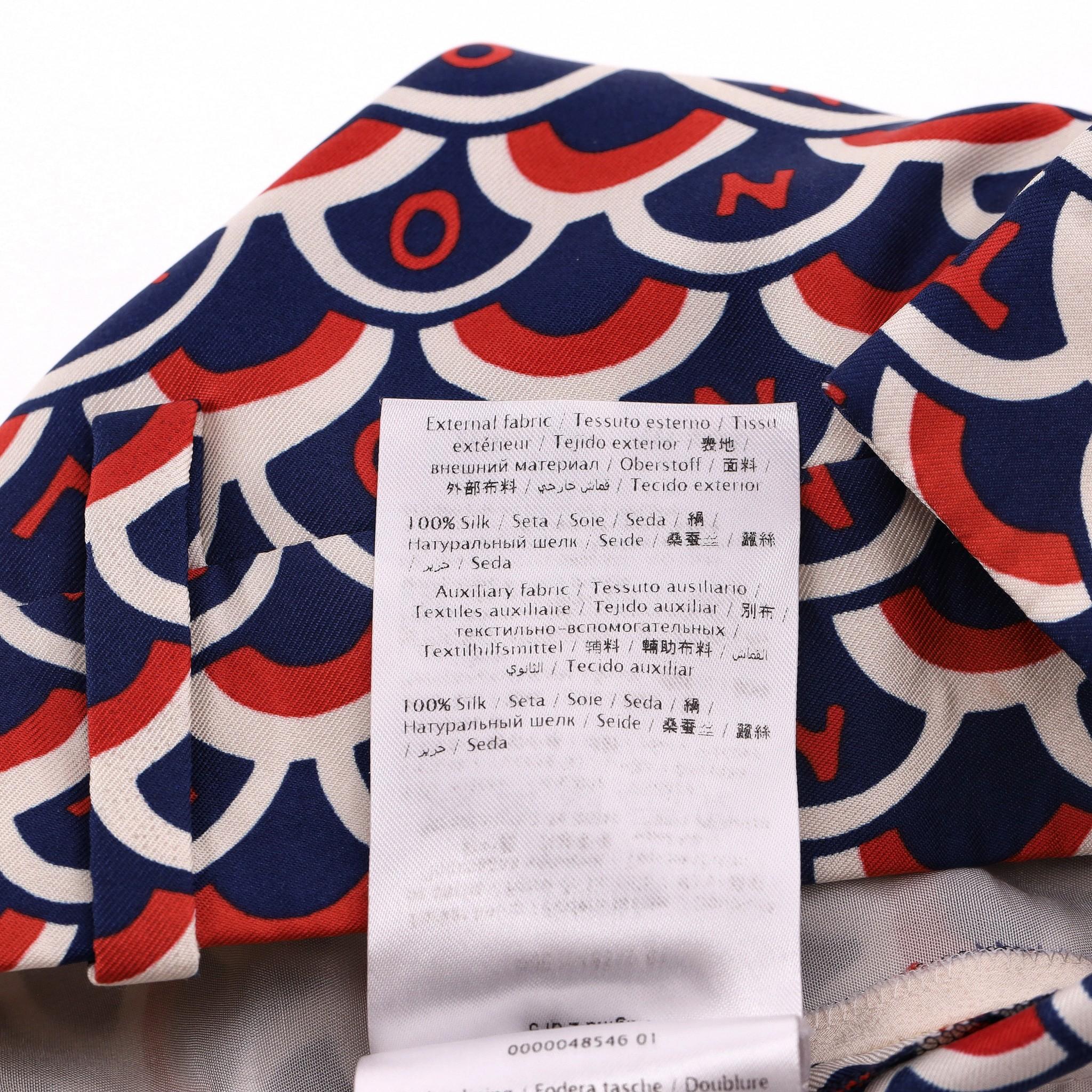 Valentino & Silk Motif Printed Matching Shirt & Trousers For Sale 6