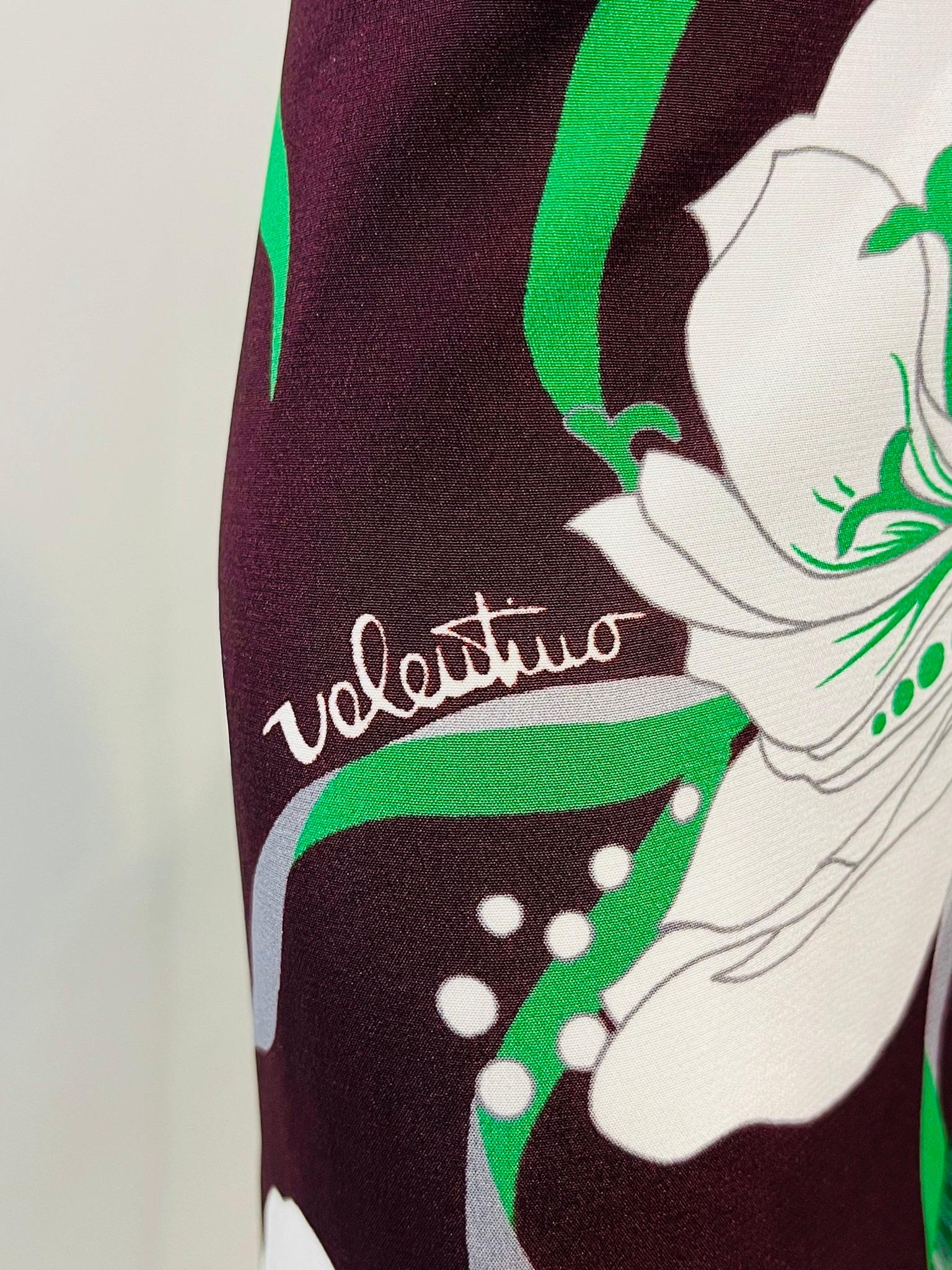 Valentino Silk Printed Trousers 1