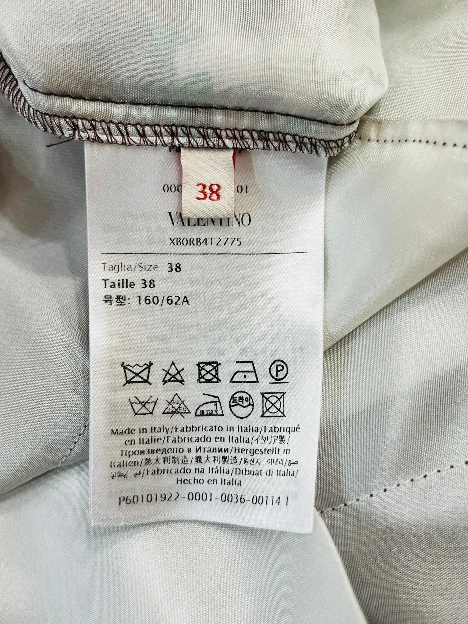 Valentino Silk Printed Trousers 4
