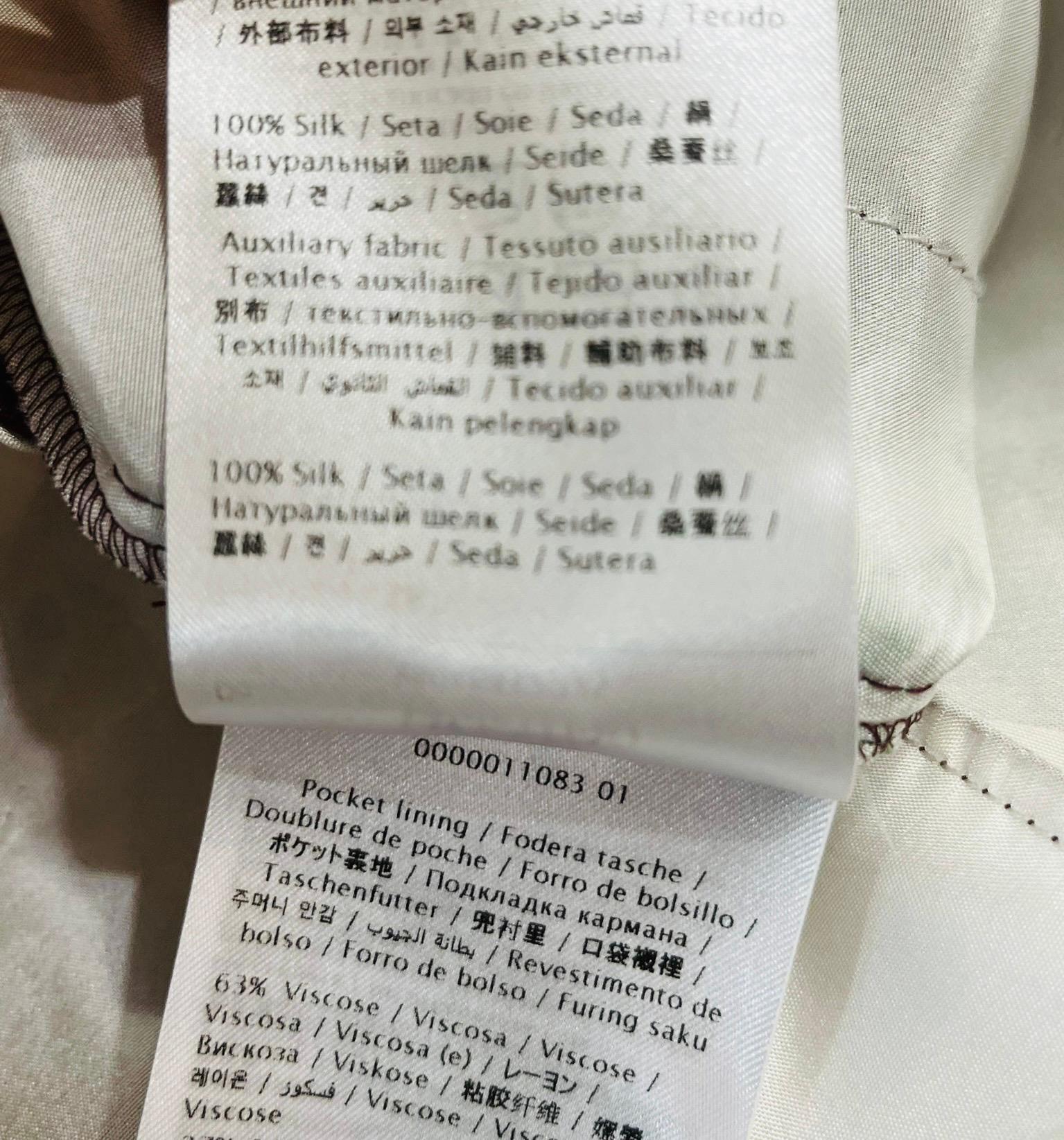 Valentino Silk Printed Trousers 5