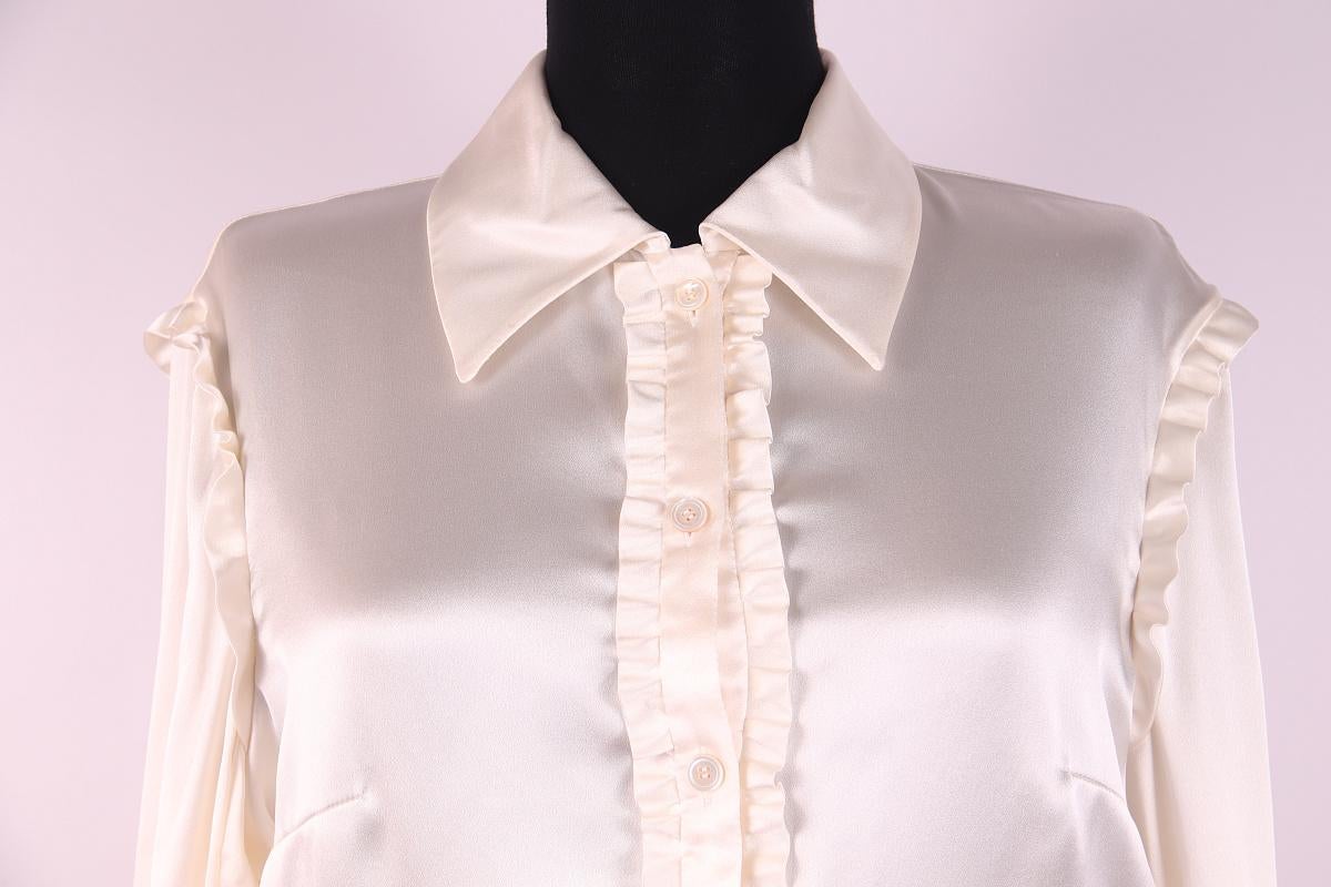 Camisa de seda Valentino en venta 5