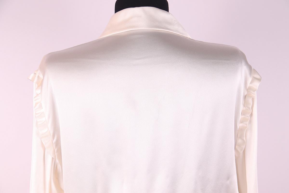 Camisa de seda Valentino Beige en venta