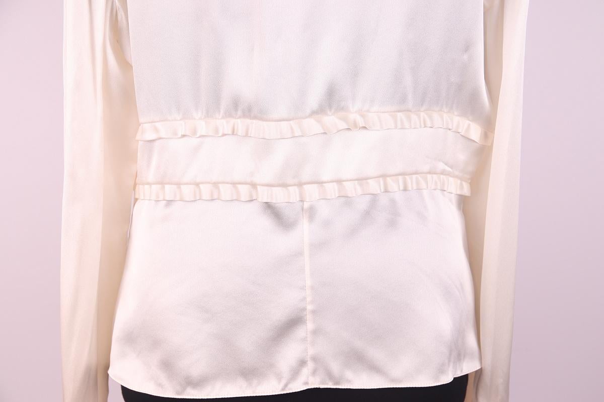 Camisa de seda Valentino en venta 1