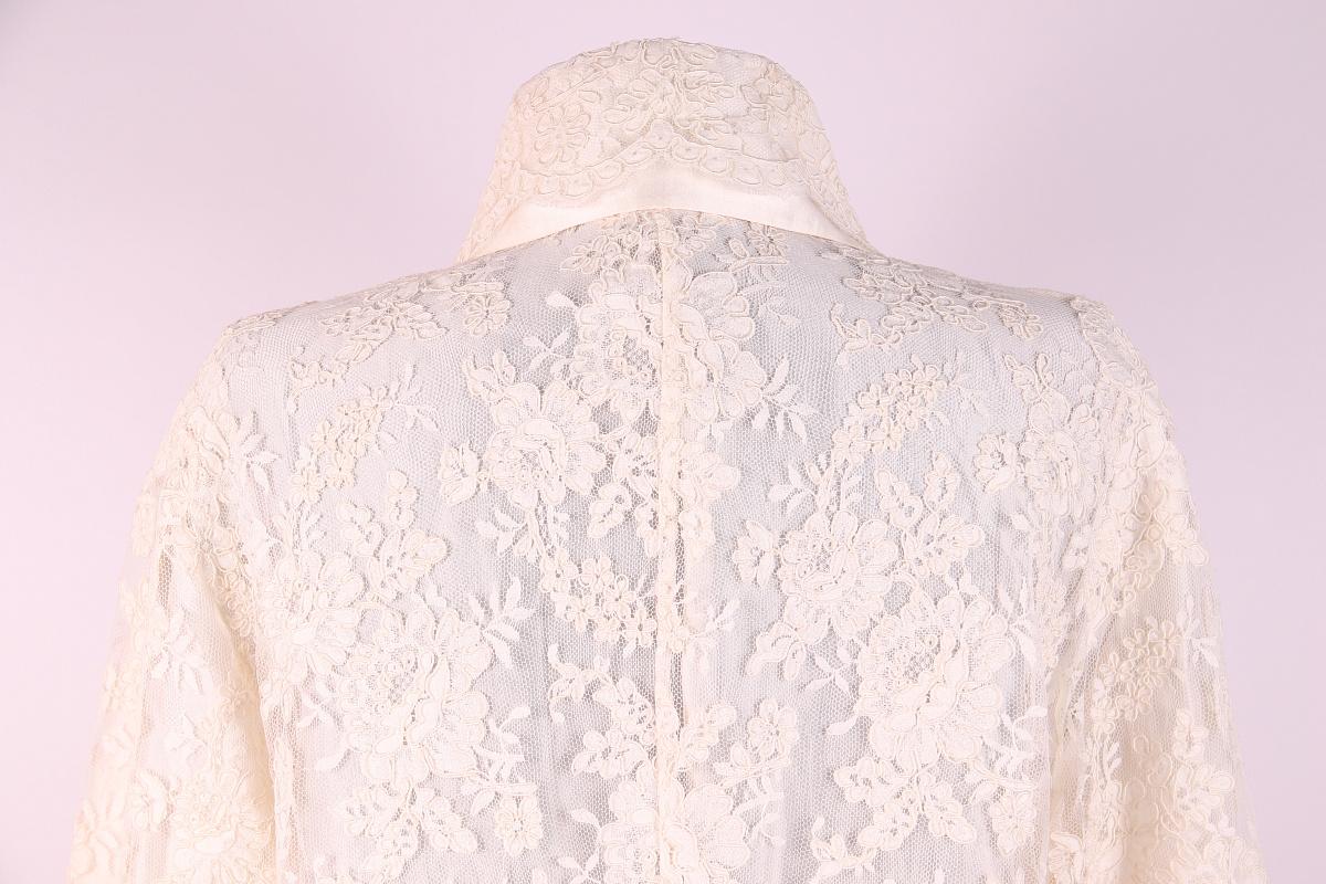 Camicia in pizzo di seta Valentino in vendita 5