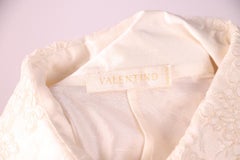 Valentino silk shirt lace