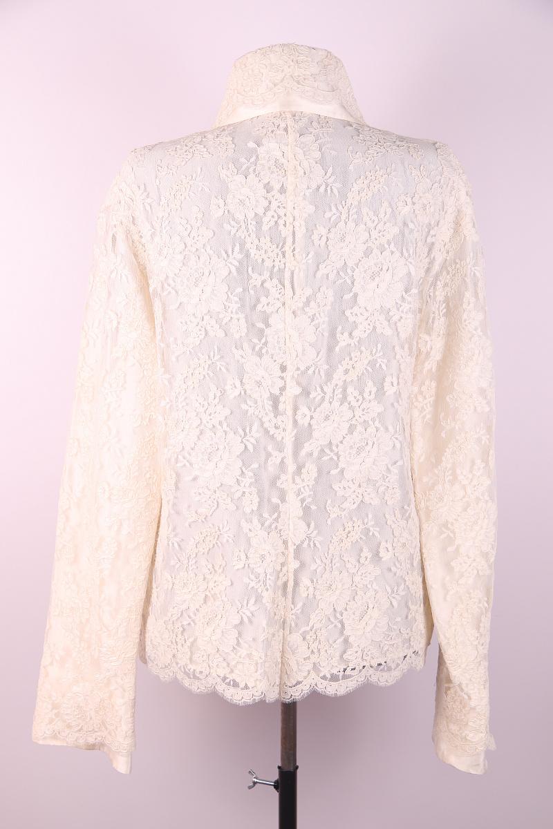 Camicia in pizzo di seta Valentino In condizioni ottime in vendita a Алматинский Почтамт, KZ