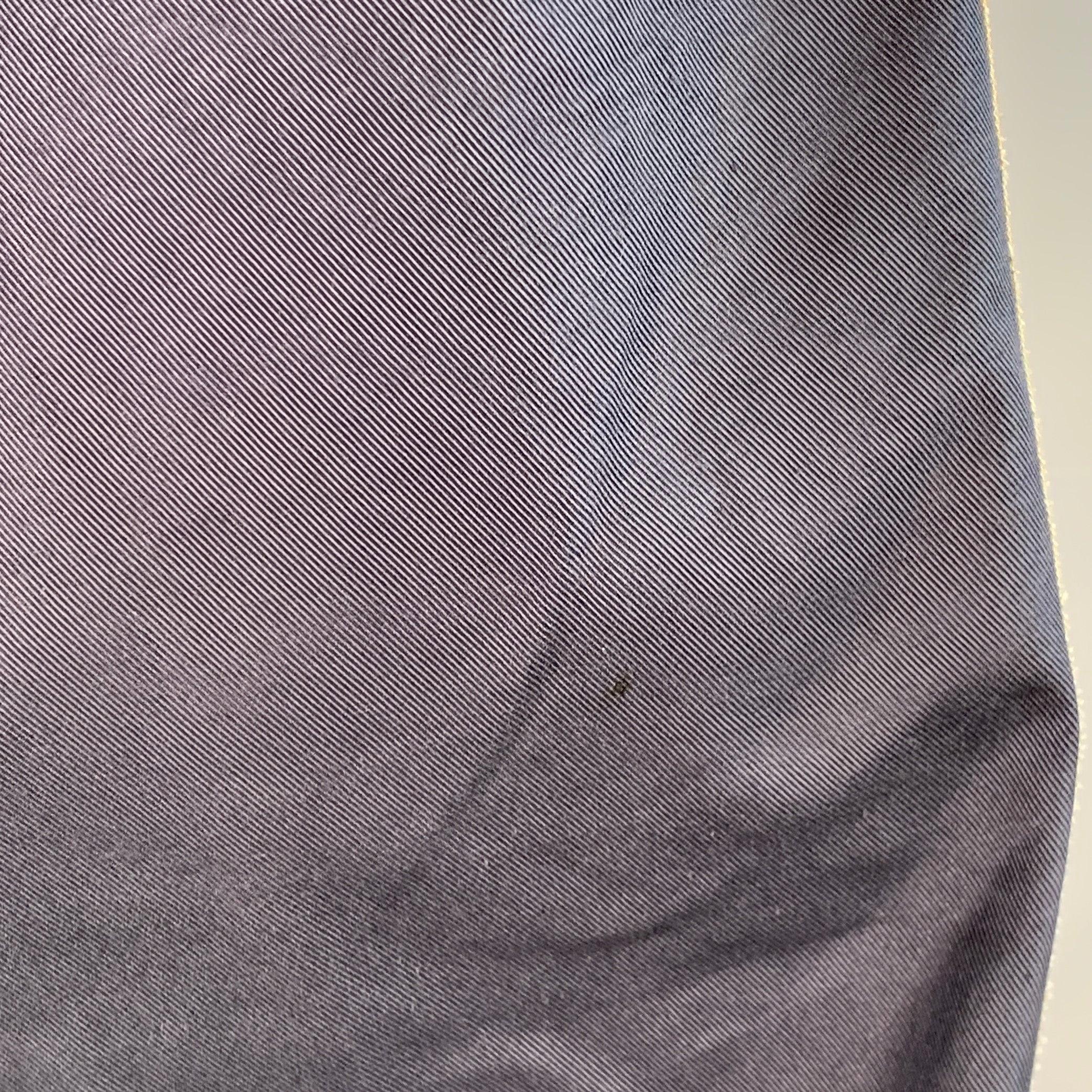 VALENTINO Größe 30 Navy Beige Twill Baumwollmischung konisch zulaufend Zip Fly Casual Hose im Zustand „Gut“ im Angebot in San Francisco, CA