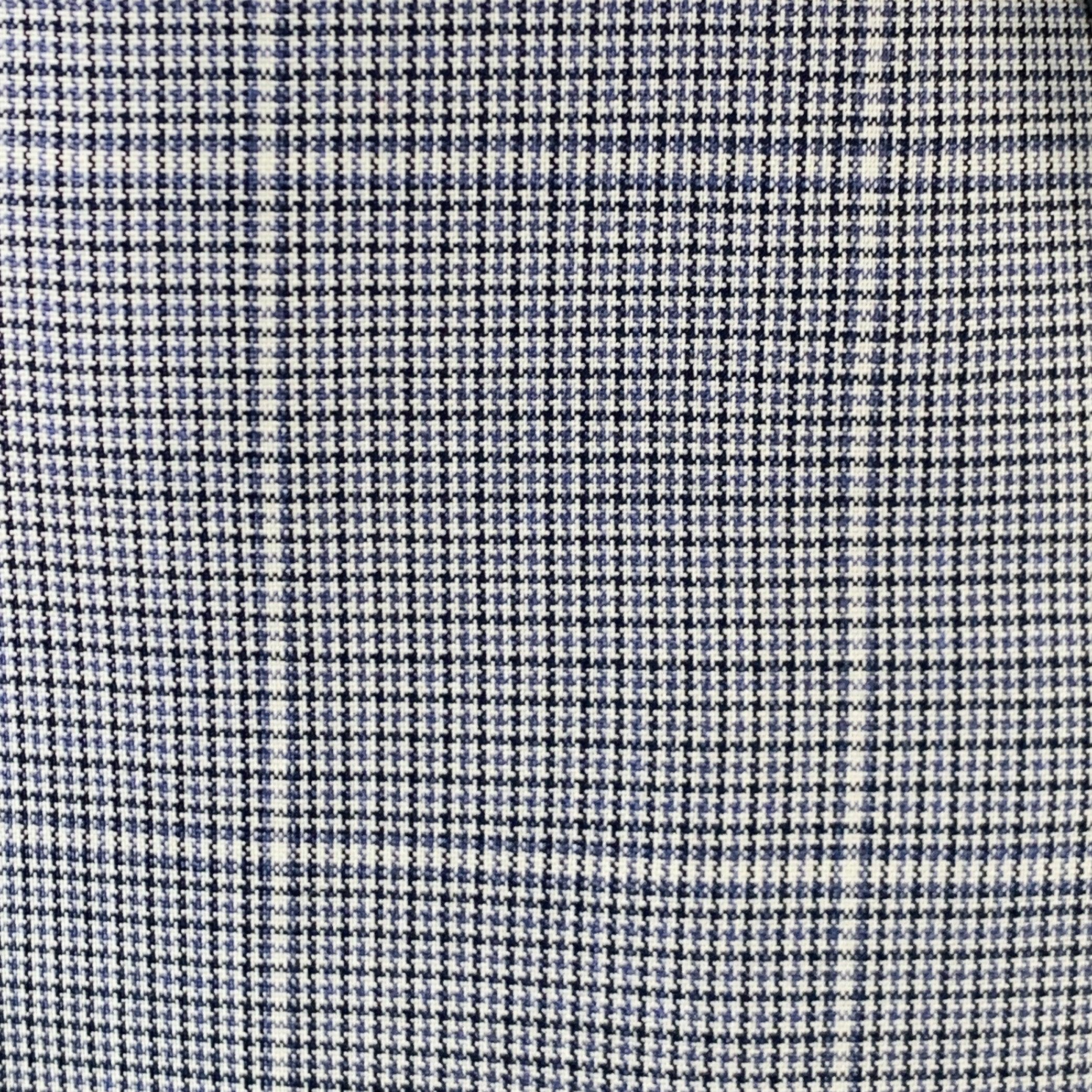 Gris Costume VALENTINO Taille 38 Laine grise à carreaux bleu à revers échancré en vente