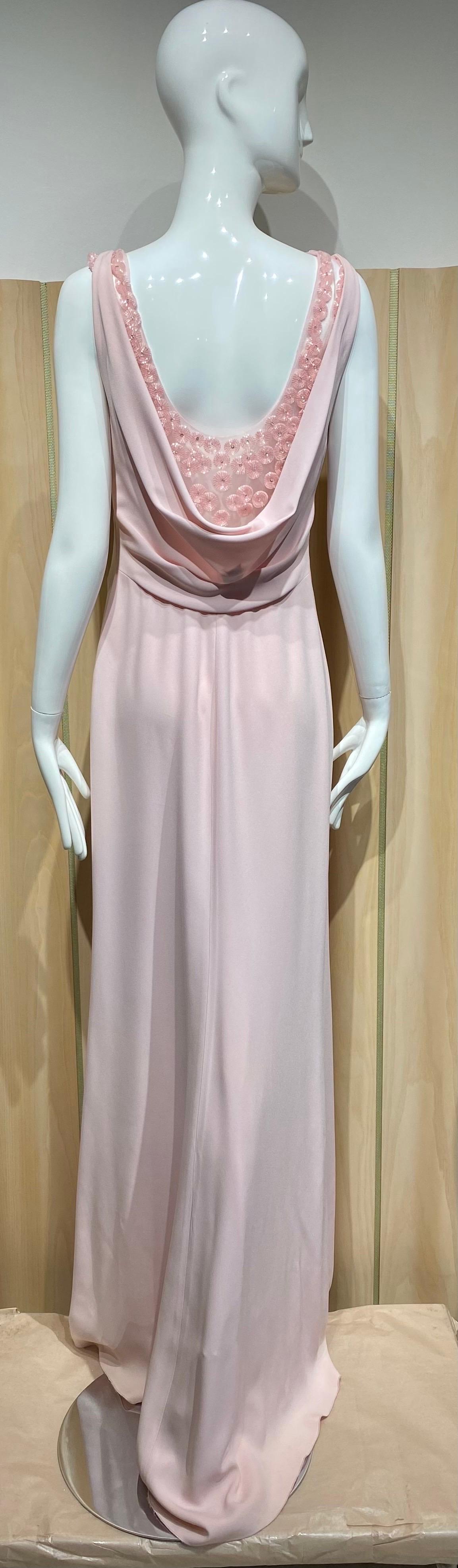 Donna Abito rosa senza maniche di Valentino in vendita