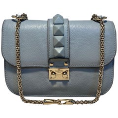 Valentino Small Glam Lock Rockstud Flap Bag Glamrock Shoulder Bag at  1stDibs | valentino glam rock bag, valentino small glam lock bag, valentino  rockstud flap bag