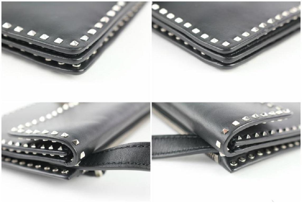 Valentino Small Rockstud 12me0102 Black Calfskin Leather Cross Body Bag For Sale 5