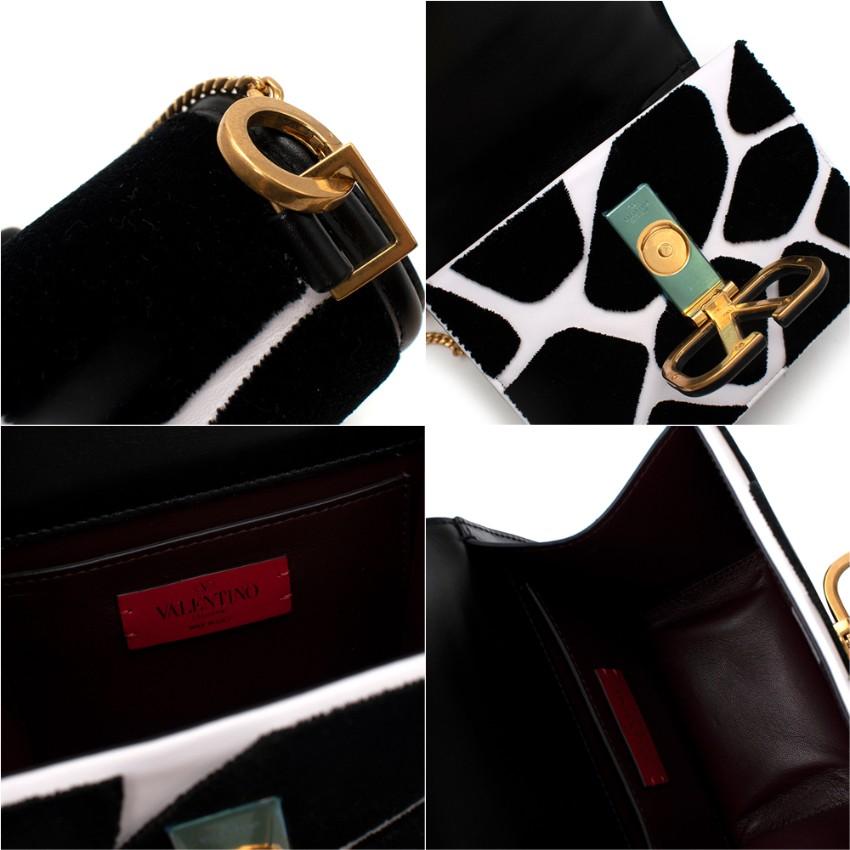 Valentino Small V-Sling Giraffe Print Shoulder Bag For Sale 1
