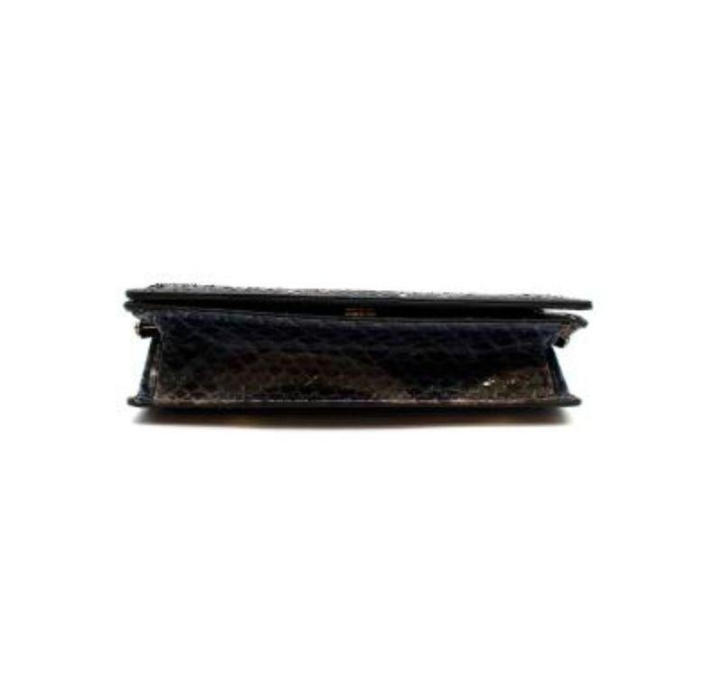 valentino snakeskin purse