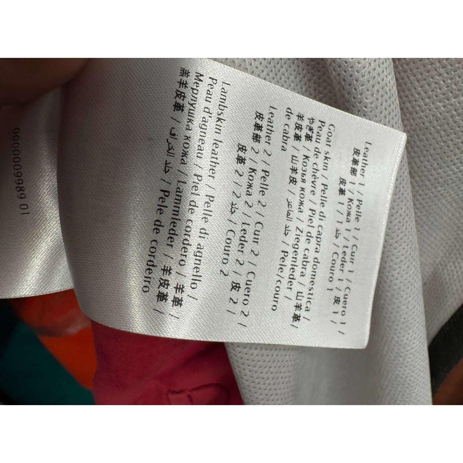 Valentino Spa Veste en cuir brodé rouge - IT40 / US S en vente 1