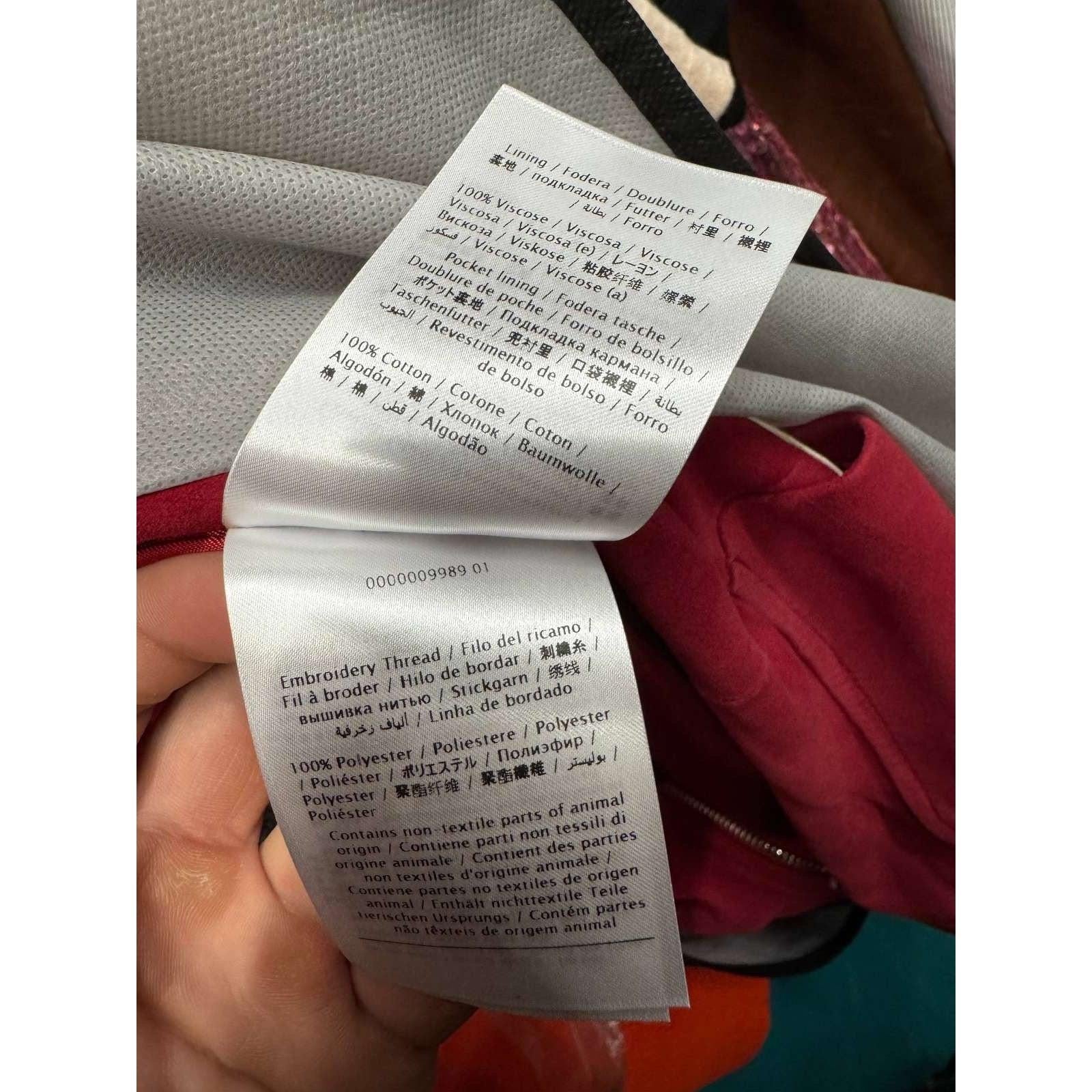 Valentino Spa Veste en cuir brodé rouge - IT40 / US S en vente 3