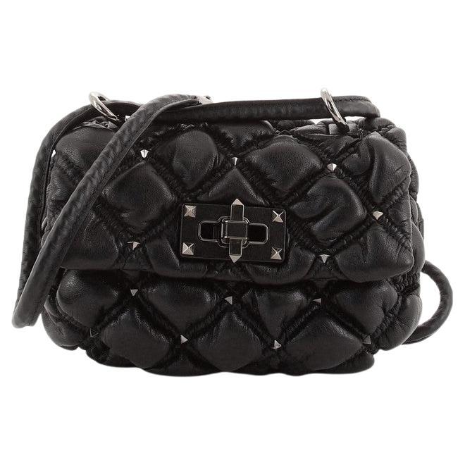 Valentino Tweed Flap Bag in Ivory (18.5cm)