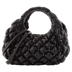 Valentino SpikeMe Hobo Quilted Leather Small