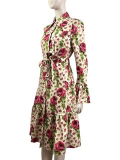 Valentino Spring 2004 Floral printed Trench