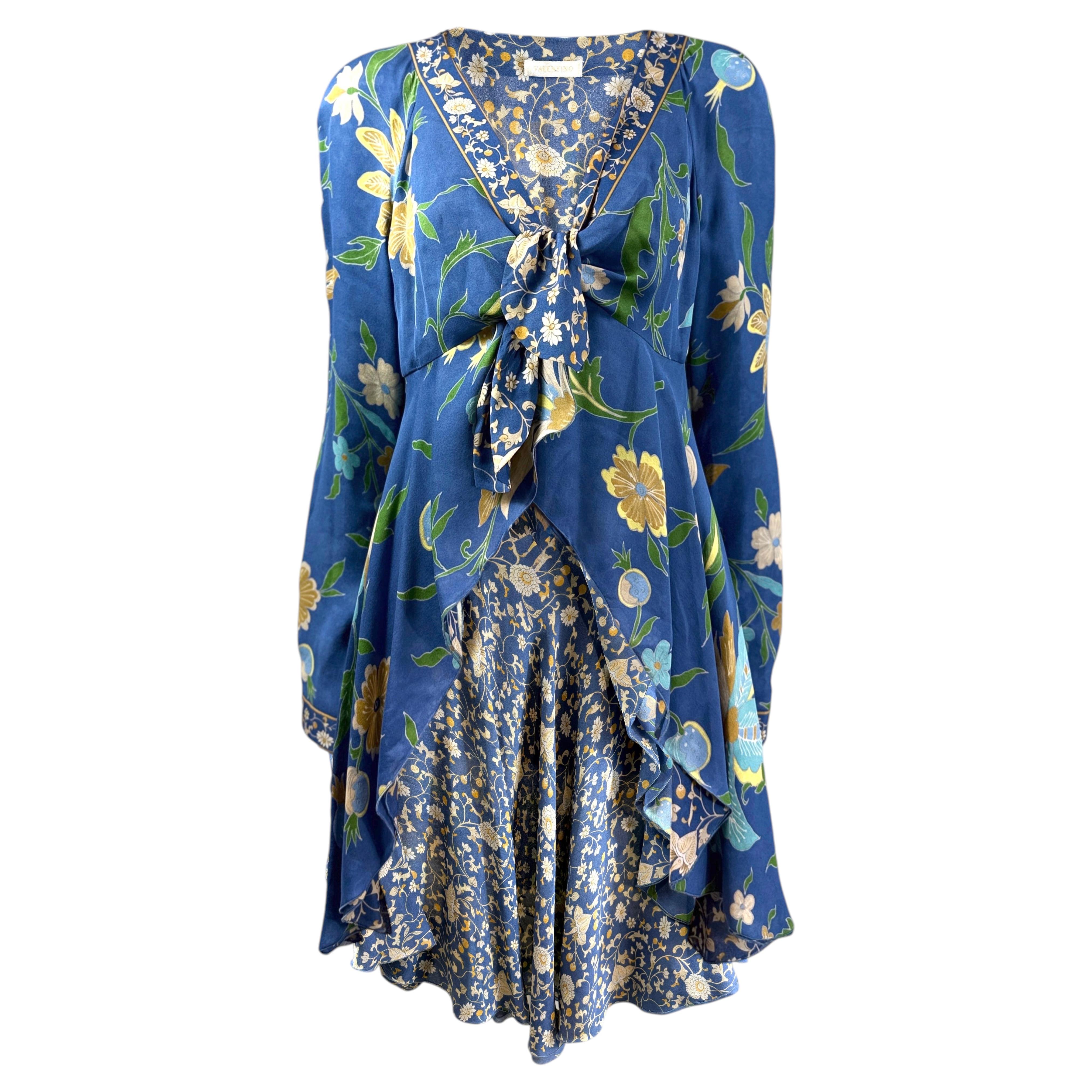 Valentino Spring 2006 Look 35 Crepe silk floral printed top