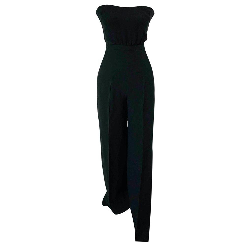 Valentino Strapless Tie Back Jumpsuit For Sale