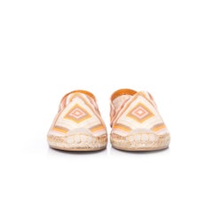 Valentino, Striped canvas espadrilles