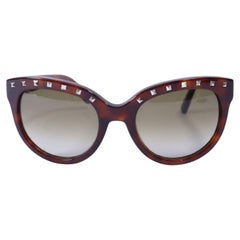 Valentino Studded Cat Eye Sunglasses