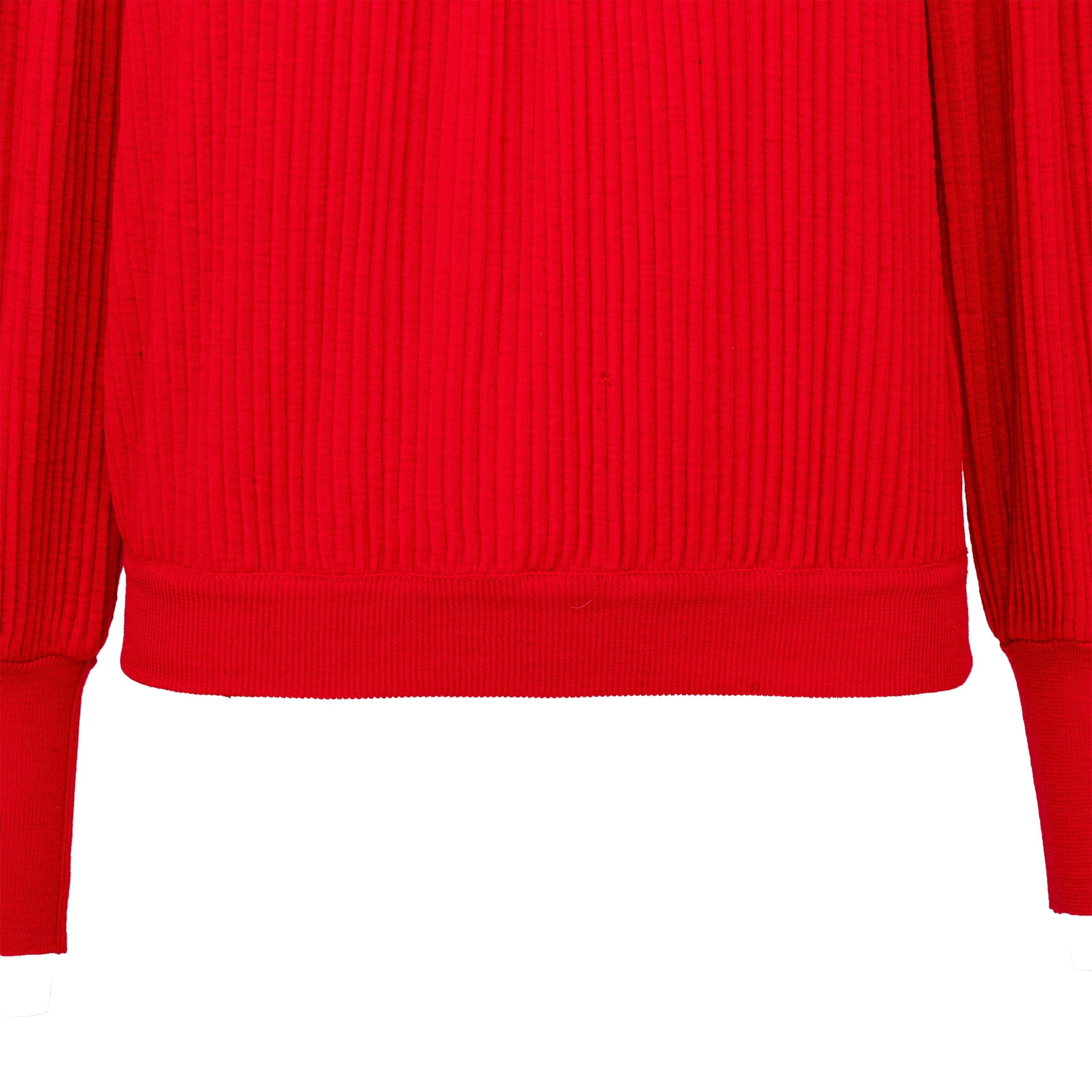 Top in maglia a pieghe di Valentino Studio A - Anni '80 in vendita 1