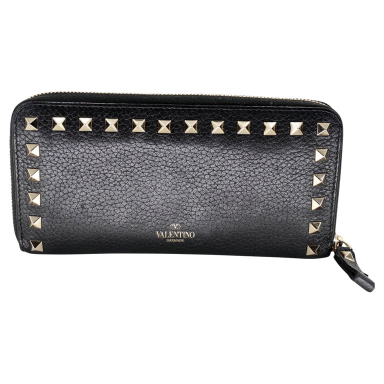 GOIACII Portefeuille pour femme en cuir avec fermeture éclair sur le