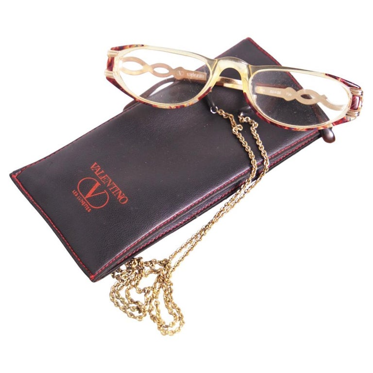 Valentino Stylish Vintage Eyeglasses For Sale at 1stDibs