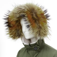 VALENTINO Subzero Couture 2-in-1 abnehmbarer Park aus Fuchspelz mit Fuchspelzhooden aus Shearling