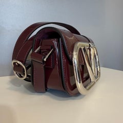 Valentino Supervee Small Patent Bag