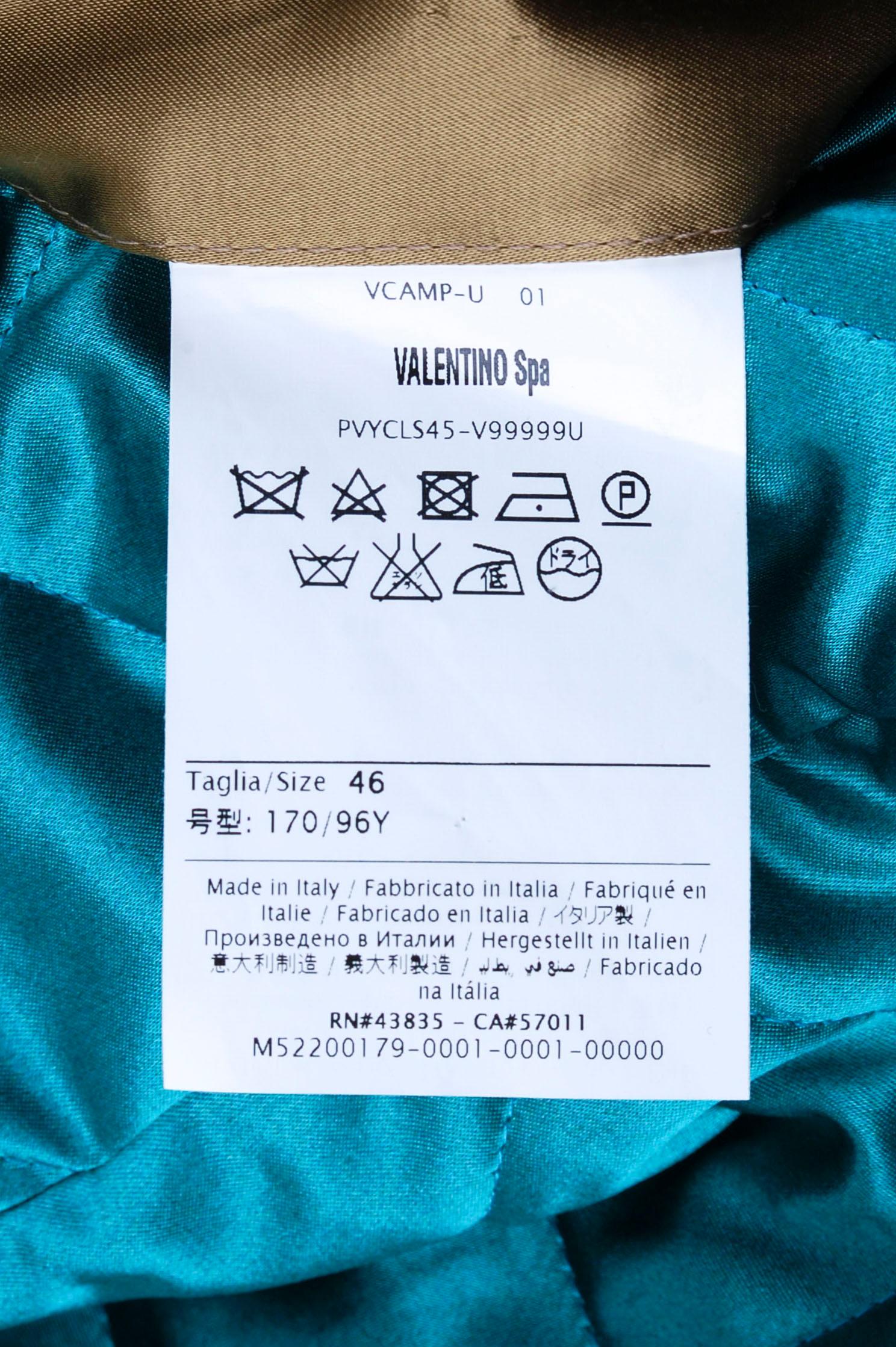 Valentino Teddy Men Bomber Jacket Size 46IT (Medium) For Sale 2