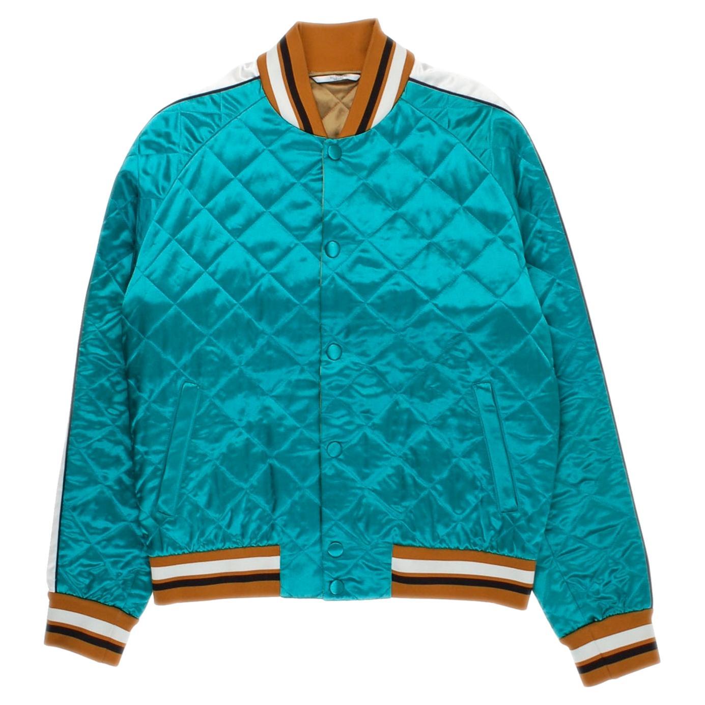 Valentino Teddy Men Bomber Jacket Size 46IT (Medium) For Sale at 1stDibs
