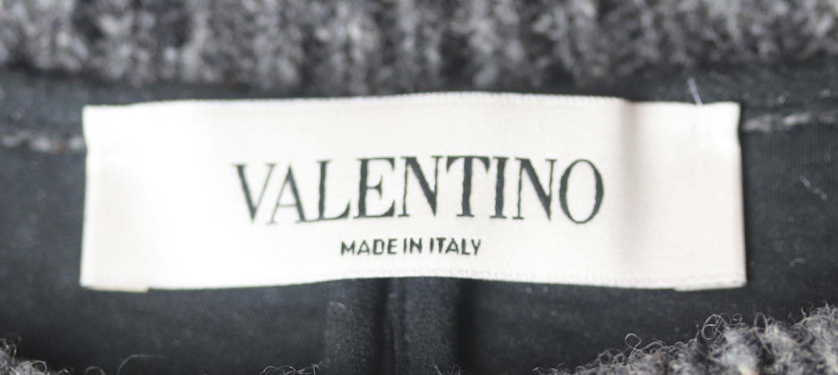Valentino Textured Wool Sweater Small In Excellent Condition In London, GB