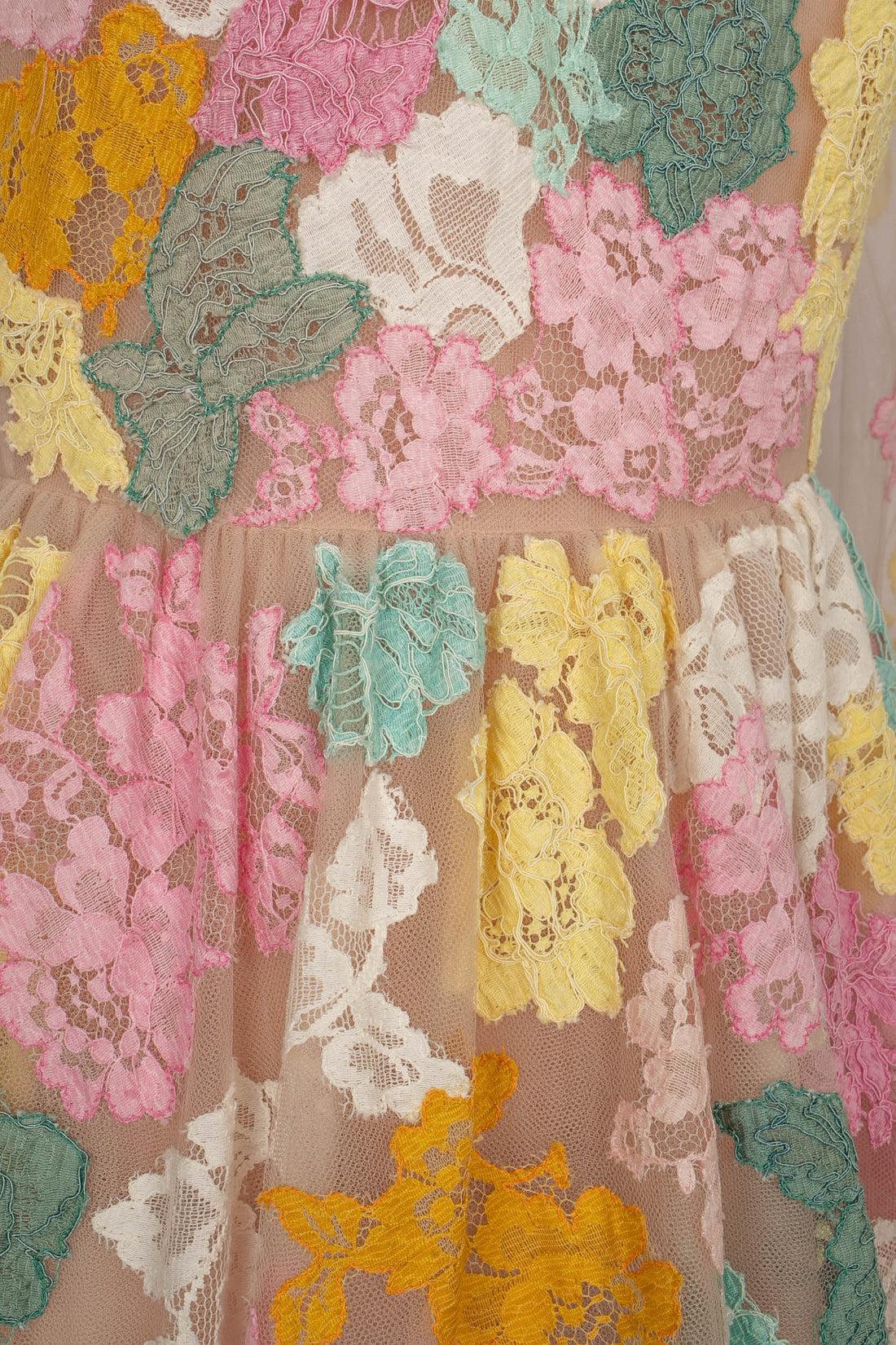 Valentino Vestito trasparente a maniche lunghe, 2013 6