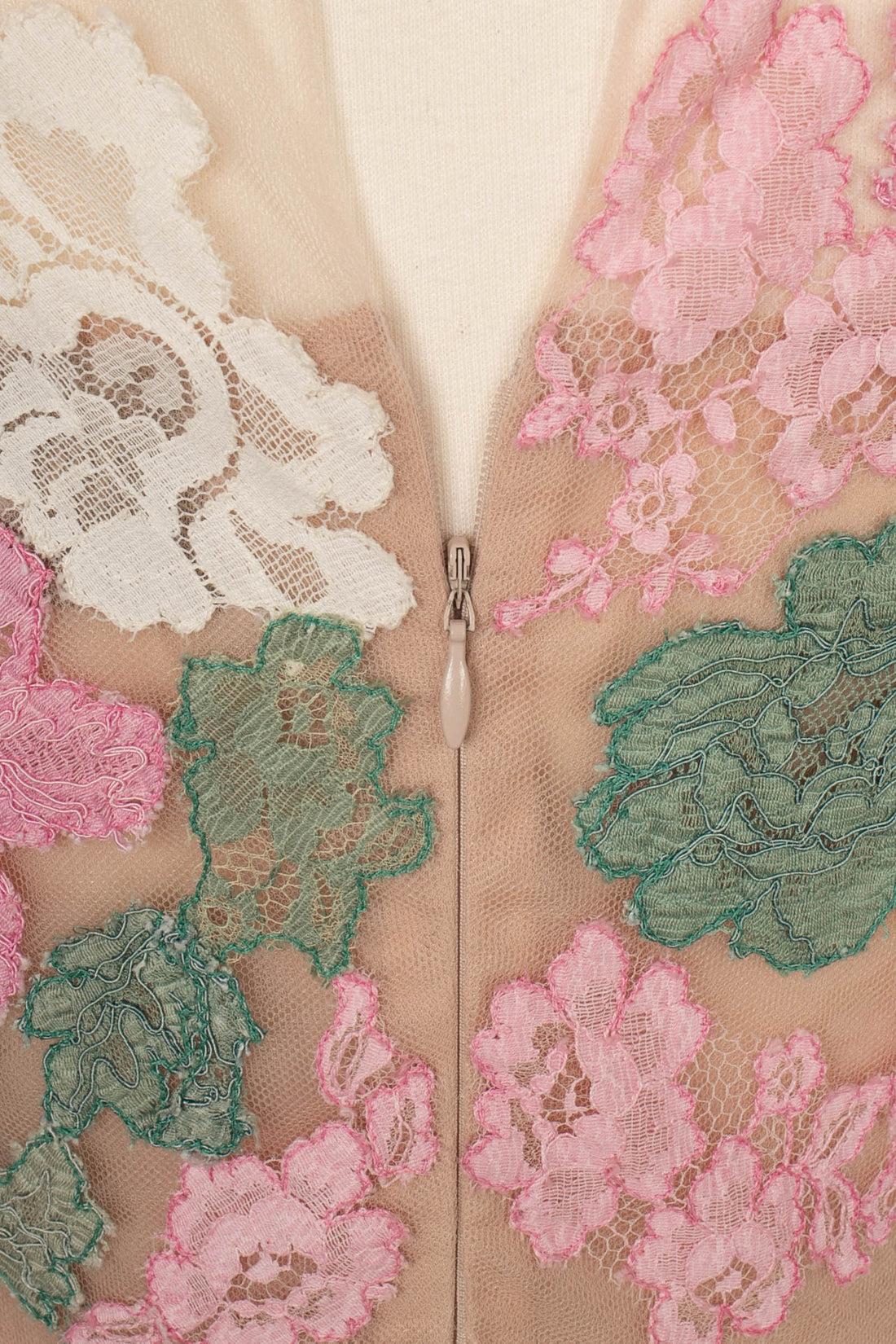 Valentino Vestito trasparente a maniche lunghe, 2013 9